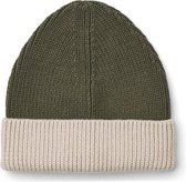 Liewood Ezra Beanie muts Army sandy mix