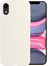 iPhone XR Hoesje Siliconen - iPhone XR Case - Wit