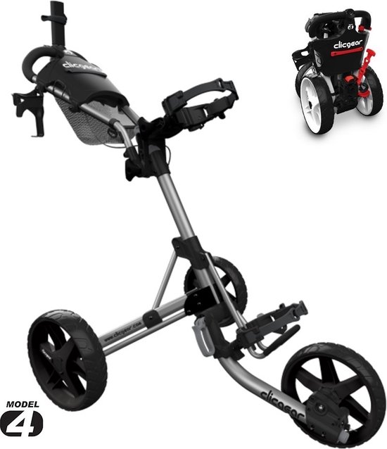 Clicgear 4.0 Golftrolley - Zilver