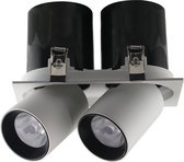 V-tac Inbouwspot Vt-436 Led 2900 Lumen 18,4 Cm Aluminium Wit