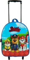 trolley-rugzak Paw Patrol junior 7 liter blauw