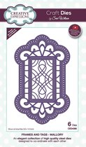 Creative Expressions Stans - Frame sierlijk 4 - 8,8cm x 14,3cm - Set van 6