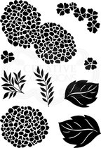 Woodware Clear stamp - Bloemen - Hortensia - A6 - Polymeer