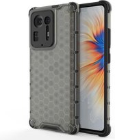 Voor Geschikt voor Xiaomi Mi Mix 4 schokbestendige honingraat pc + TPU-beschermhoes (zwart)