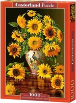 legpuzzel Sunflowers in a Peacock Vase 1000 stukjes