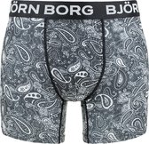 Björn Borg performance 3P print zwart & wit - XXL