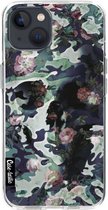 Casetastic Apple iPhone 13 Hoesje - Softcover Hoesje met Design - Army Skull Print