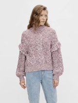 Object Melanise L/s Knit Pullover Truien & vesten - Lila