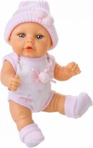babypop kleertjes Mini Baby textiel roze