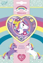 stickerset Unicorn Booklet 14 x 21 cm 4 vellen