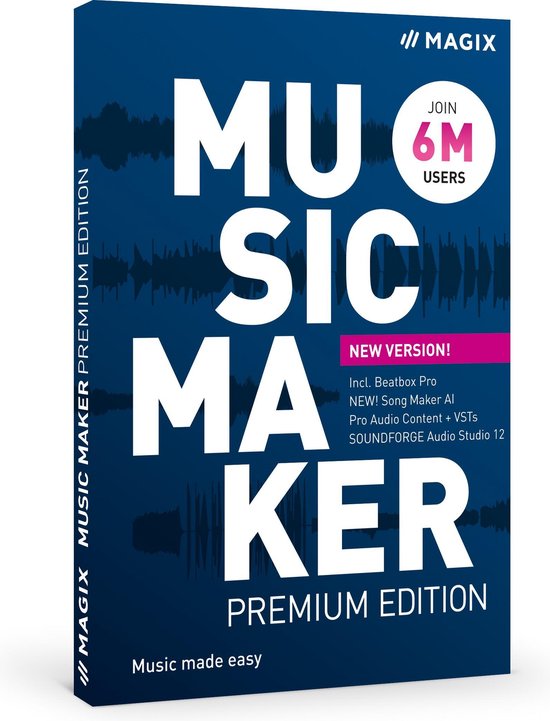 MAGIX Music Maker 2022 Premium Edition - Windows Download