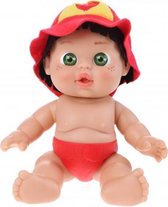babypop brandweer 19 cm meisjes rood
