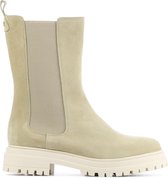 Red Rag Vrouwen Leren   Chelsea boots / Laarzen / Damesschoenen 71128 - Beige - Maat 40