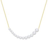 Valero Pearls damesketting 925 zilveren zoet water parel One Size 88354991