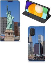 Beschermhoesje met foto Geschikt voor Samsung Galaxy A03s Smart Cover Vrijheidsbeeld