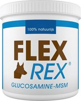 FlexRex Glucosamine-MSM - Honden Supplementen - 1x 275 gram