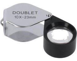 Byomic Inslagloep Doublet Byo-id1023 10x - 23mm Glas Zwart