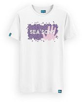 SEA'SONS - Kids T-Shirt unisex - Kleurveranderend - Paars-Roze - Maat 146