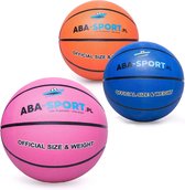 Basketball - Zinaps Sport Basketbal Ball Indoor en Outdoor NBA Training Basketballs voor kinderen en volwassenen Maat 5 Ballen Keuze van kleuren Roze oranje blauw (WK 02131)