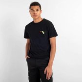 Dedicated - Stockholm Bowser - Unisex - T-shirt - Zwart - S