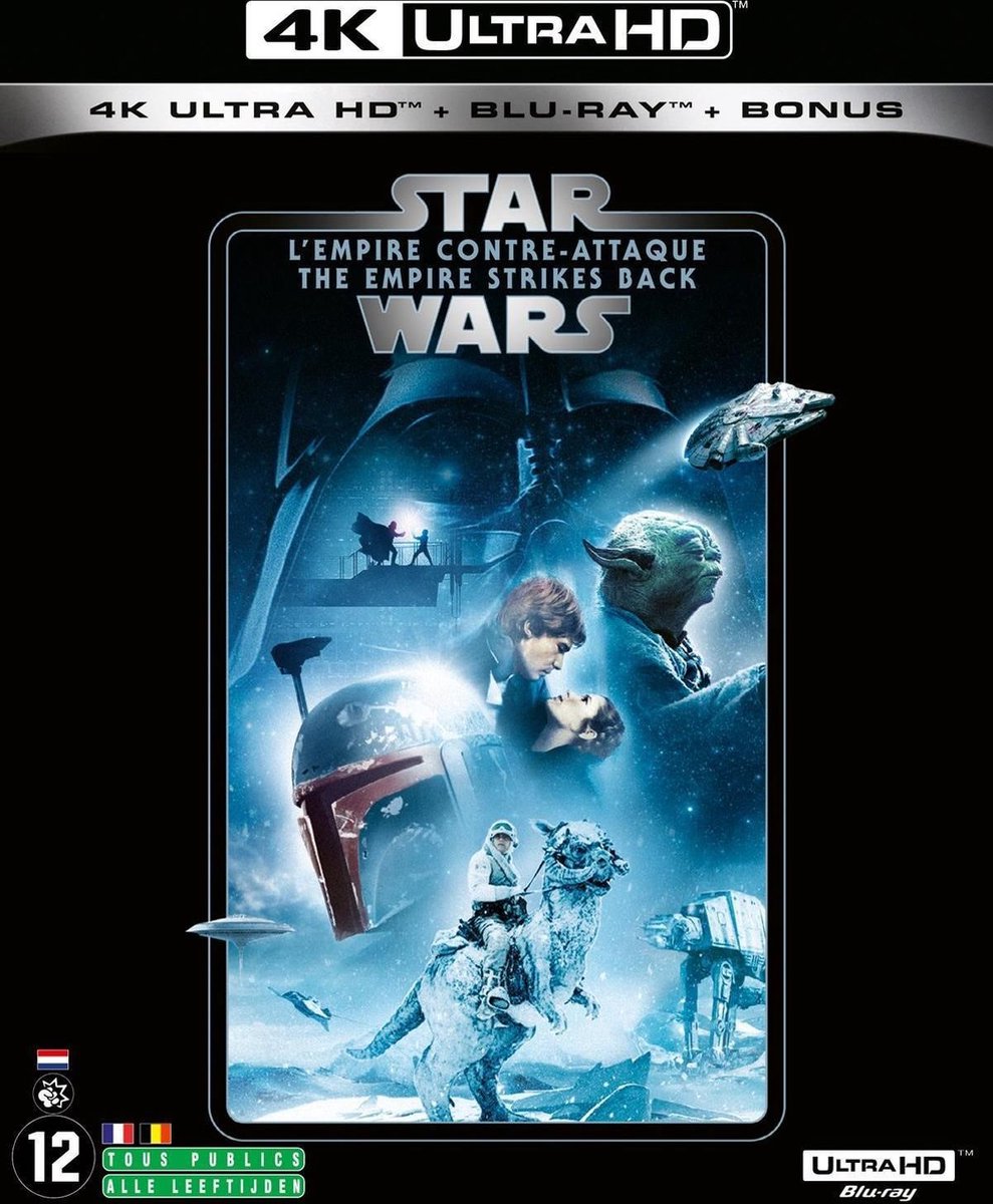 Star Wars Episode 5 - The Empire Strikes Back (4K Ultra HD Blu-ray) (Import geen NL ondertiteling)