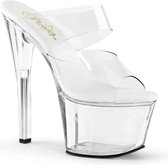 Pleaser Muiltjes -36 Shoes- SKY-302VL Paaldans schoenen Wit