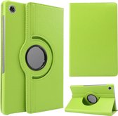 Tablet hoes geschikt voor Lenovo Tab M10 Plus (2de generatie) - Draaibare Book Case Cover - 10.3 inch (TB-X606) - Groen