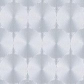 Raamfolie rondjes semi transparant 45 cm x 2 meter zelfklevend - Glasfolie - Anti inkijk folie