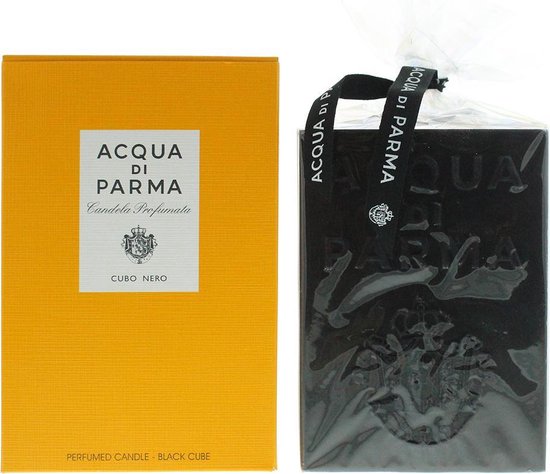 Geurkaars Cube 11 Amber Black Acqua Di Parma bol