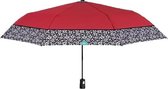 paraplu automatisch dames 96 cm microvezel rood