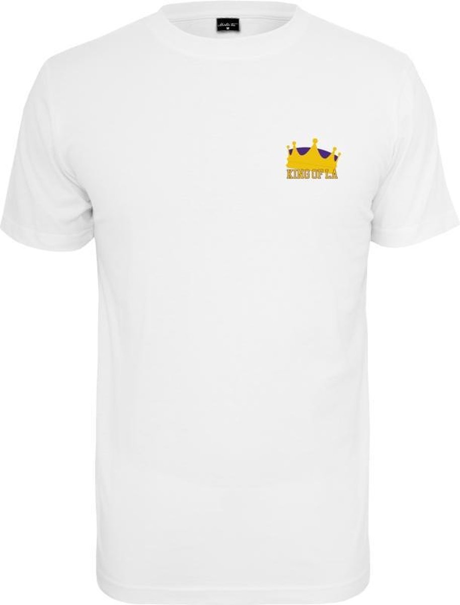 Mister Tee King Of LA Heren T-shirt XL Wit