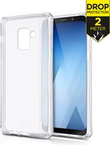 Samsung Galaxy A8 (2018) Hoesje - ITSkins - Level 2 SpectrumClear Serie - TPU Backcover - Transparant - Hoesje Geschikt Voor Samsung Galaxy A8 (2018)