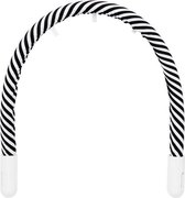 DockATot Speelboog White Stripe/Black