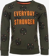 TwoDay jongens sweater - Groen - Maat 98/104