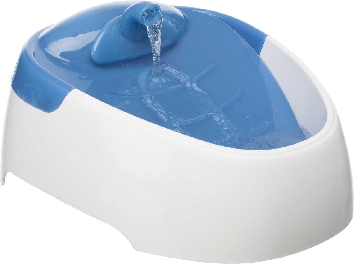 Trixie drinkfontein Duo Stream voor hond en kat (1 liter) Drinkfontein