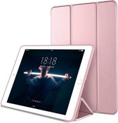 Apple iPad Pro 12.9 2020 / 2021 - 12,9 Inch - Ultraslanke Hoesje Tri-Fold Cover Case - Rose goud
