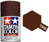 Tamiya TS-69 Linoleum Deck Brown - Matt - Acryl Spray - 100ml Verf spuitbus