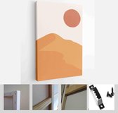 Abstract landscape poster collection. Set of contemporary art print templates. Nature backgrounds for social media - Modern Art Canvas - Vertical - 1812280837 - 40-30 Vertical