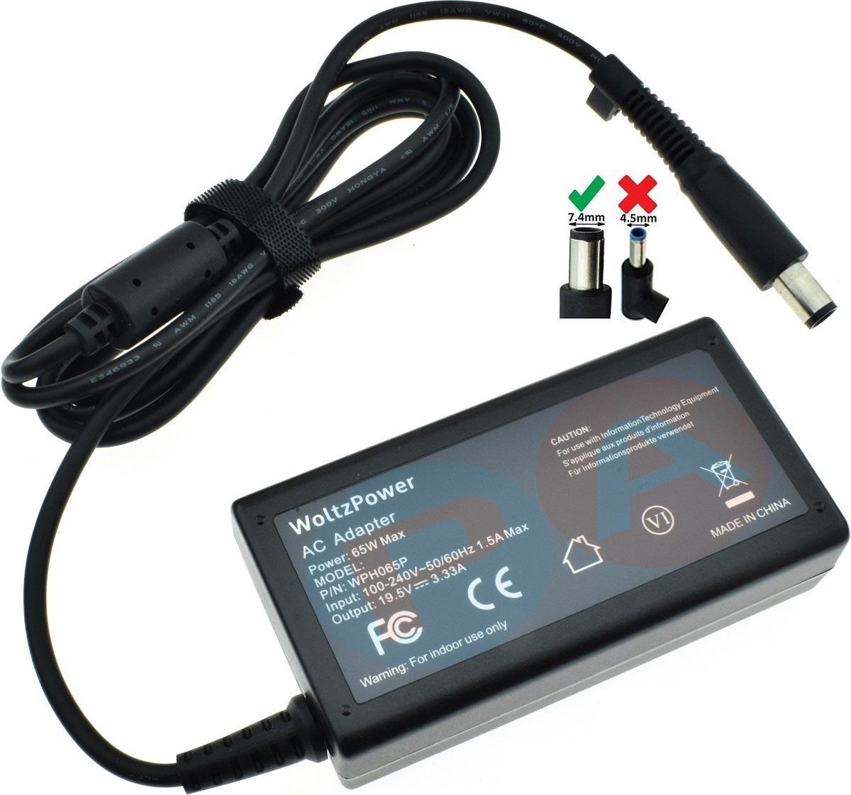 Port - Chargeur pour Ordinateur Portable HP 65W 19.5V