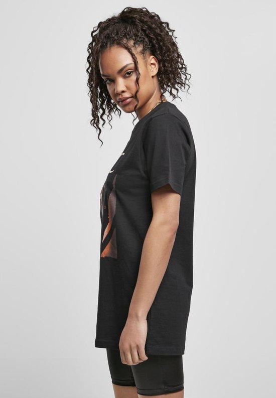 Urban Classics Tshirt Femme -M- Tupac Me Against The World Cover Zwart