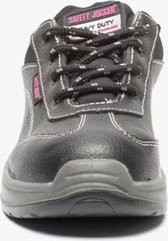 Safety Jogger leren dames werkschoenen S3 Zwart Maat 41 Echt leer