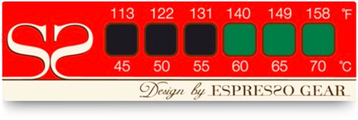 Espresso Gear Attento thermometer sticker