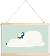 JUNIQE - Posterhanger Time to Chill -20x30 /Wit