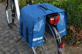 fietstassen dubbel waterdicht - Zinaps Fietskannier Rack Double Bag Truck Tarpaulin Waterdicht 2 x 12 l Fietszak Blauw- (WK 02127)