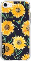 Casetastic Apple iPhone 7 / iPhone 8 / iPhone SE (2020) Hoesje - Softcover Hoesje met Design - Sunflowers Print