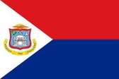 vlag Sint Maarten 70x100cm - Spunpoly