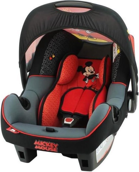 DISNEY Beone Luxe Group 0+ autostoeltje - Geboorte tot 13 kg - Mickey
