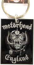Motörhead War Pig Metalen Enamel Fill-In Logo Sleutelhanger Zilver - Officiële Merchandise