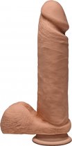 The D - Perfect D with Balls - 8 Inch - Caramel