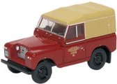 OXFORD LAND ROVER SERIES II SWB CANVAS ´BRITISH RAIL´ schaalmodel 1:76